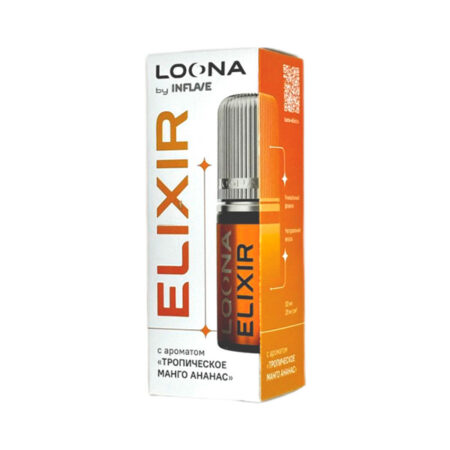 Жидкость INFLAVE LOONA ELIXIR Salt - Тропический манго ананас 30мл (20mg)