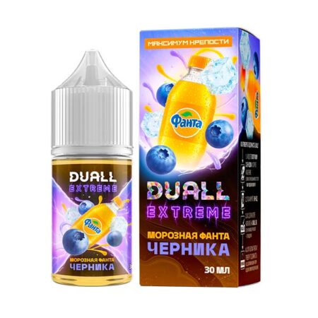 Жидкость DUALL EXTREME Salt - Морозная Фанта Черника 30мл (Extra Hard)