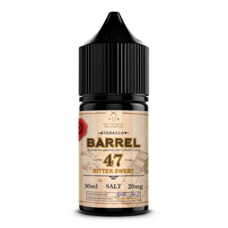 Жидкость Electro Jam T.o.b.a.c.c.o. Barrel Salt - Bitter Sweet 30мл (20mg)
