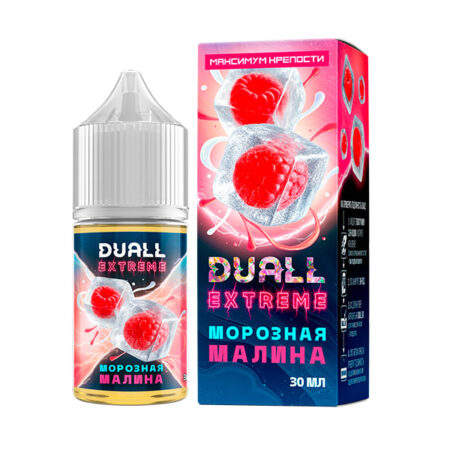 Жидкость DUALL EXTREME Salt - Морозная Малина 30мл (Extra Hard)