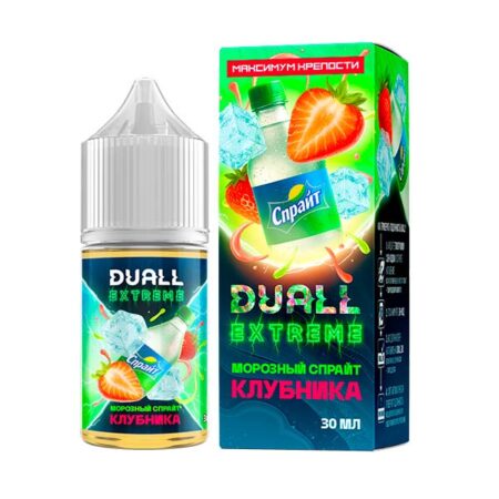 Жидкость DUALL EXTREME Salt - Морозный Спрайт Клубника 30мл (Extra Hard)
