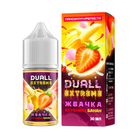 Жидкость DUALL EXTREME Salt - Жвачка Клубника Банан 30мл (Hard)