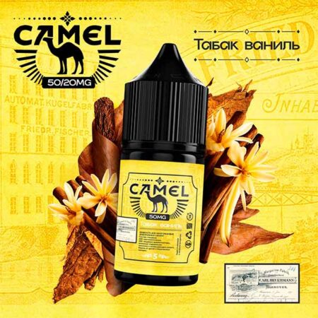 Жидкость Camel Salt - Табак ваниль 30мл (20 Strong) (2)