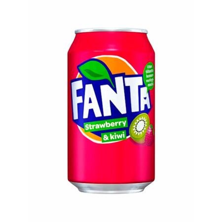 Fanta Strawberry&Kiwi (Фанта Клубника и Киви) 330мл