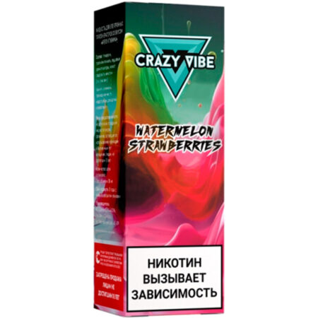 Жидкость Crazy Vibe Salt - Арбуз клубника 30мл (20mg)