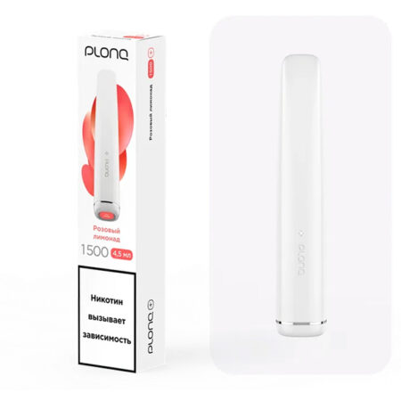Одноразовая ЭС PLONQ PLUS 1500 - Розовый лимонад (М)
