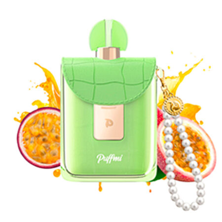 Одноразовая ЭС Puffmi Flora 25000 - Зелёный чай с Маракуйей