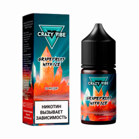 Жидкость Crazy Vibe Salt - Грейпфрут со льдом 30мл (20mg)