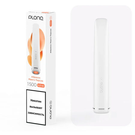 Одноразовая ЭС PLONQ PLUS 1500 - Абрикос манго персик (М)