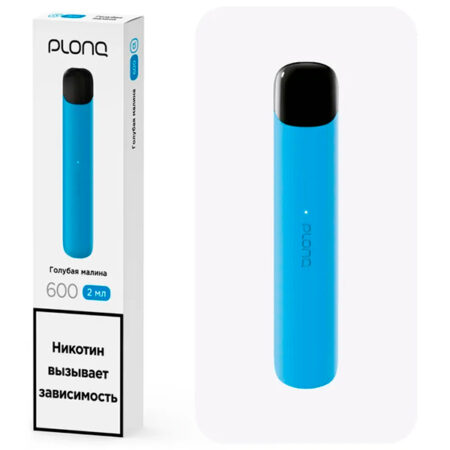 Одноразовая ЭС PLONQ ALPHA 600 - Голубая малина (М)