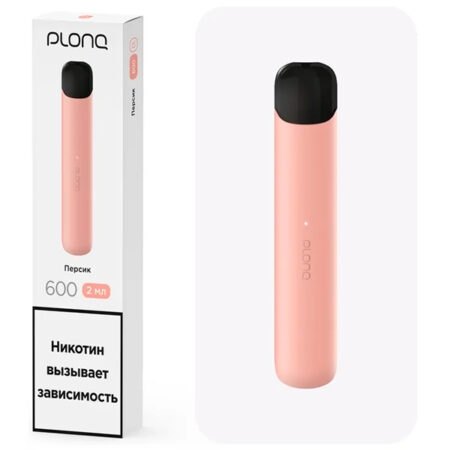 Одноразовая ЭС PLONQ ALPHA 600 - Персик (М)