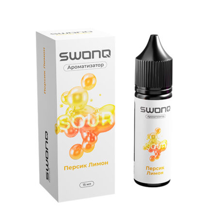Ароматизатор SWONQ Classic SOUR CLUSTER 15мл - Персик Лимон