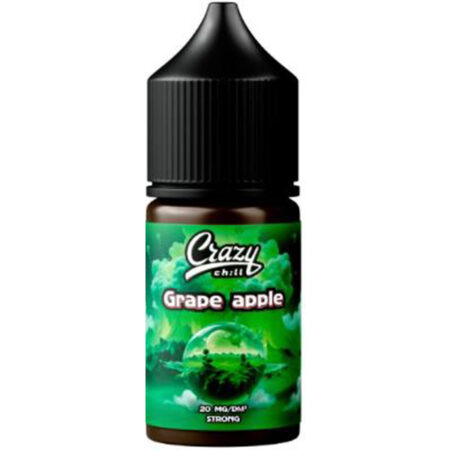 Жидкость Crazy Chill Salt - Grape apple 30мл (20 Strong)