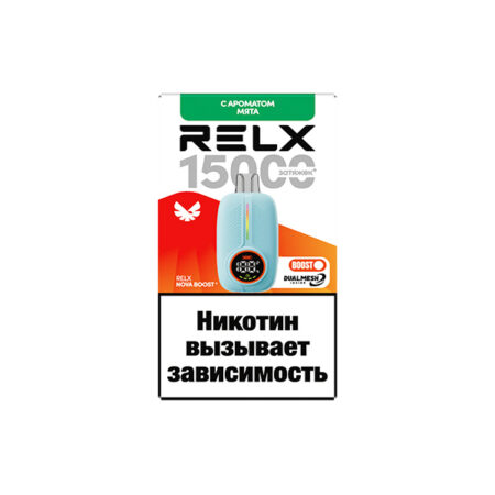 Одноразовая ЭС RELX-NOVA by WAKA 15000 - Мята