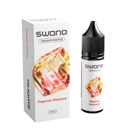 Ароматизатор SWONQ Classic ICE CLUSTER 15мл - Персик Малина
