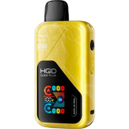 Одноразовая ЭС HQD CLICK PLUS 30000 - Манго + Персик