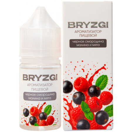Ароматизатор Bryzgy 14мл - Чёрная смородина малина мята