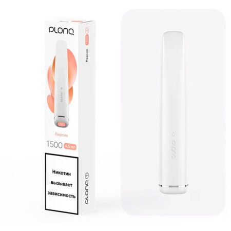 Одноразовая ЭС PLONQ PLUS 1500 - Персик (М)
