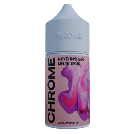 Ароматизатор Chrome North 15мл - Клубничный Милкшейк