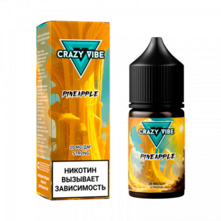 Жидкость Crazy Vibe Salt - Ананас 30мл (20mg)