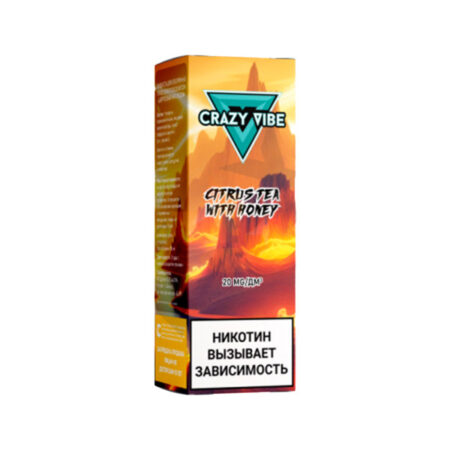 Жидкость Crazy Vibe Salt - Цитрусовый чай с медом 30мл (20 Strong)
