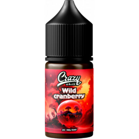Жидкость Crazy Chill Salt - Wild cranberry 30мл (20 Strong)