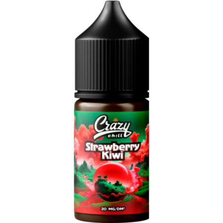 Жидкость Crazy Chill Salt - Strawberry kiwi 30мл (20 Strong)