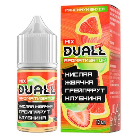 Ароматизатор Duall Mix 13мл - Кислая жвачка грейпфрут клубника