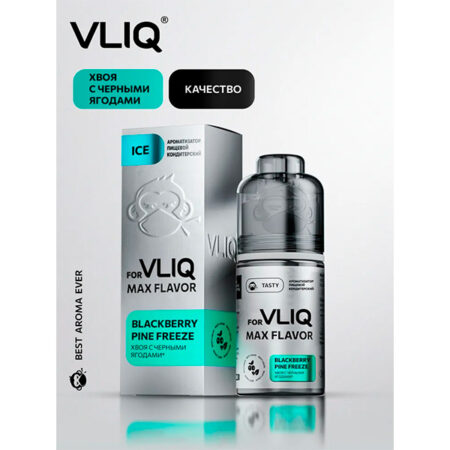 Ароматизатор VLIQ Q MAX Flavor 13мл - Хвоя с Чёрными Ягодами