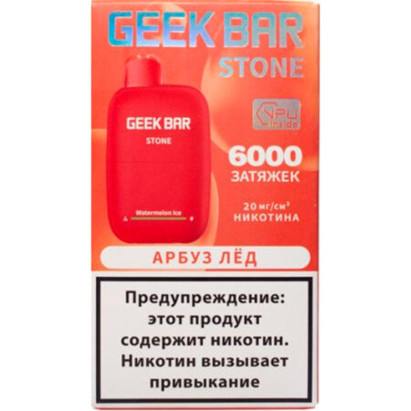 Одноразовая ЭС Geek Bar Stone 6000 - Арбуз Лед