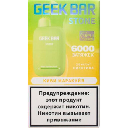 Одноразовая ЭС Geek Bar Stone 6000 - Киви маракуйя