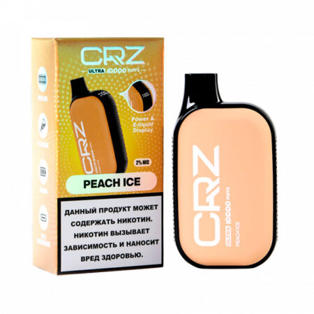 Одноразовая ЭС CRZ ULTRA 10000 - Персик со льдом