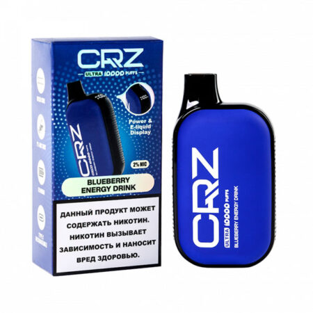 Одноразовая ЭС CRZ ULTRA 10000 - Черничный энергетик