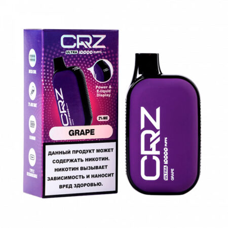 Одноразовая ЭС CRZ ULTRA 10000 - Виноград