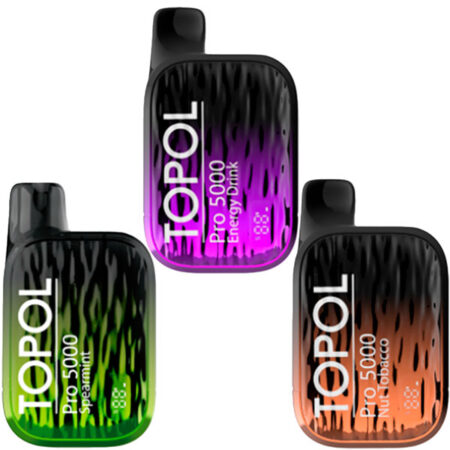 Одноразовая ЭС TOPOL PRO 5000 - Ореховый табак (М)