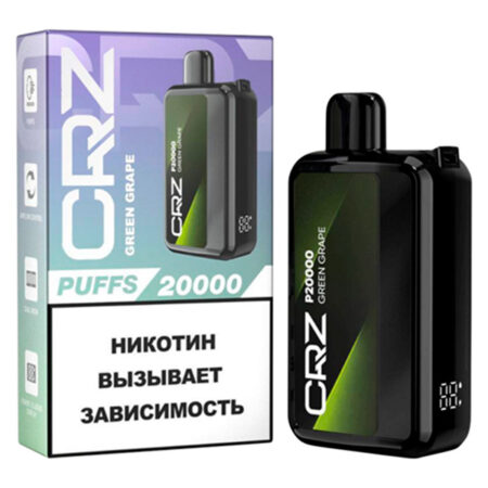 Одноразовая ЭС CRZ 20000 - Зеленый виноград (M)