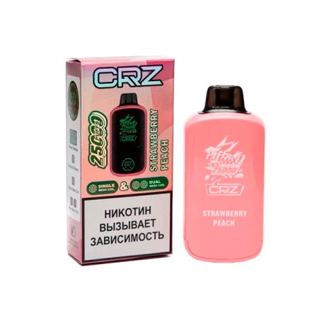 Одноразовая ЭС CRZ 25000 - Клубника Персик (M)