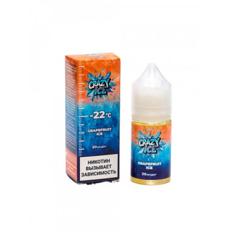 Жидкость Crazy Ice Salt - Грейпфрут со льдом 30мл (20 Strong)