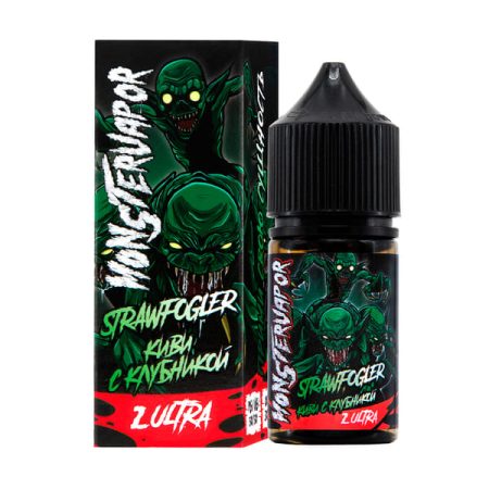 Жидкость MONSTERVAPOR Salt 30мл - StrawFogler (Киви С Клубникой) (20 Ultra) (М)