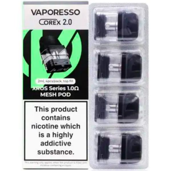 Картридж Vaporesso XROS Corex 3.0 Mesh Pod (1.0 Ом 2ml) Картридж Vaporesso XROS Corex 3.0 Mesh Pod (1.0 Ом 2ml)