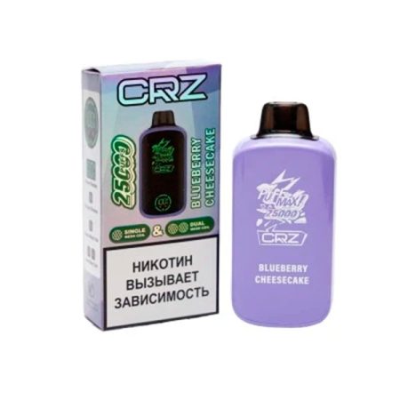 Одноразовая ЭС CRZ 25000 - Черничный чизкейк (M)